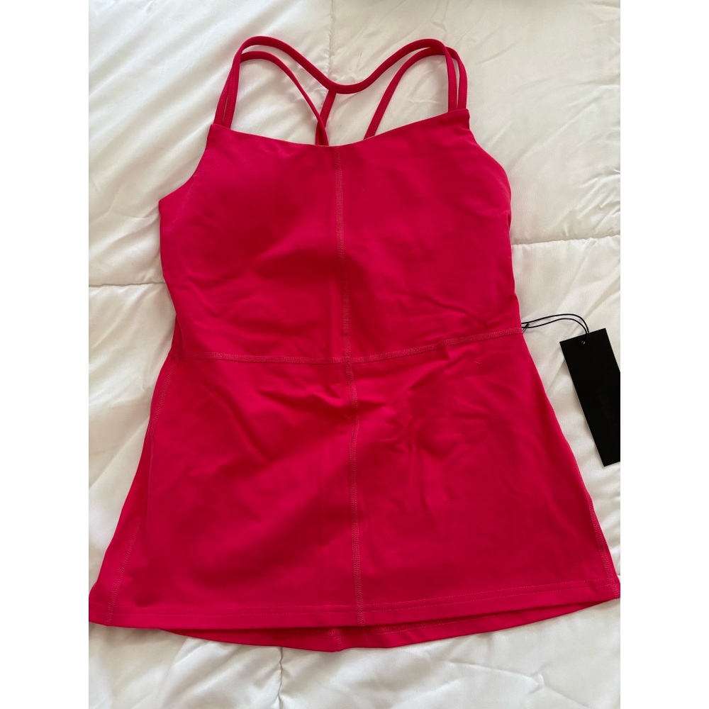 BNWT Vibrant Pink Strappy Tank Top